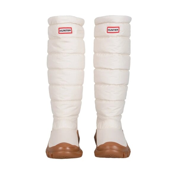 Hunter Women’s Intrepid Tall Snow Boots Shoes Cream, Size 8 (New in Box) - Picture 4 of 15